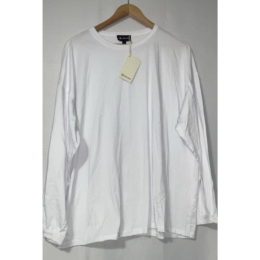 Be going Mens T-Shirt Long Sleeve Shirt Size Large